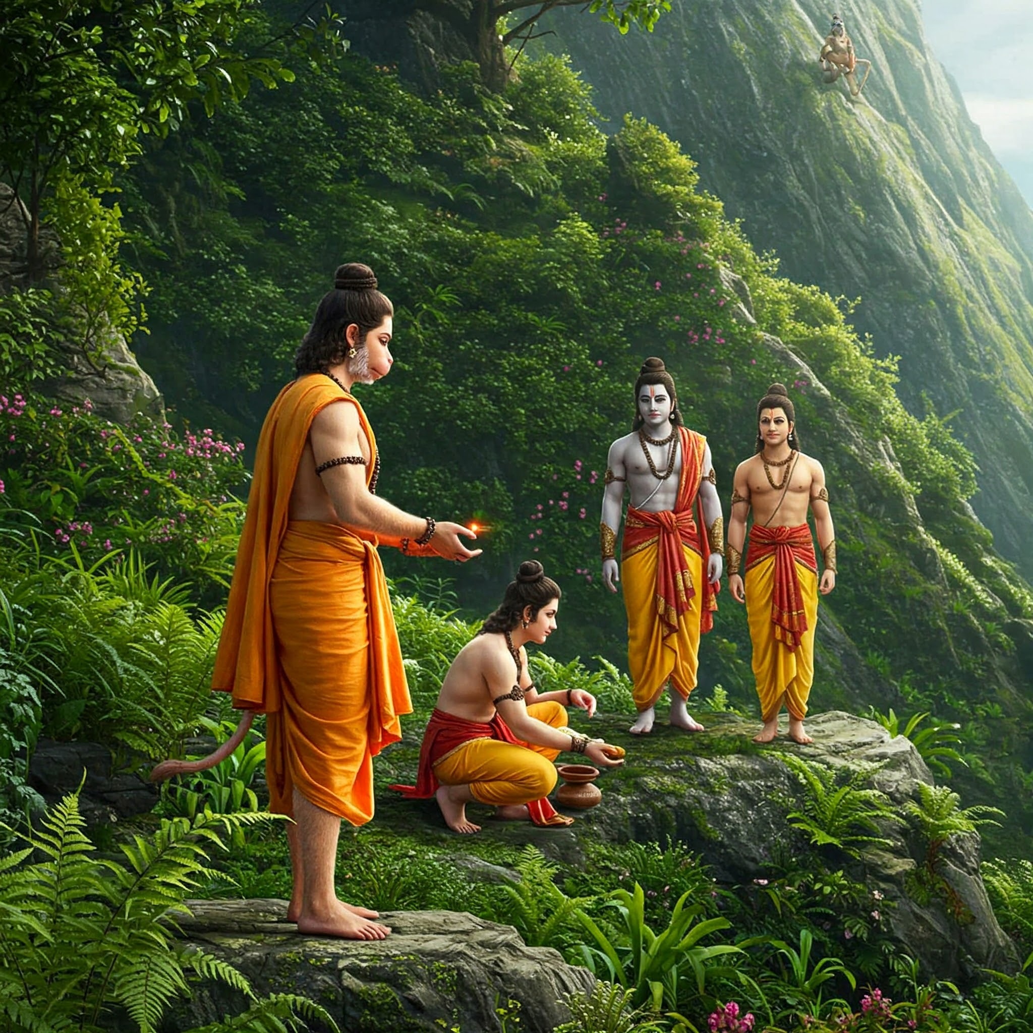 Hanuma Find Rama ramayana-journey-portfolio